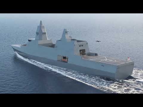 Republic of Singapore Navy (RSN) Multi-Role Combat Vessel (MRCV) flyaround video