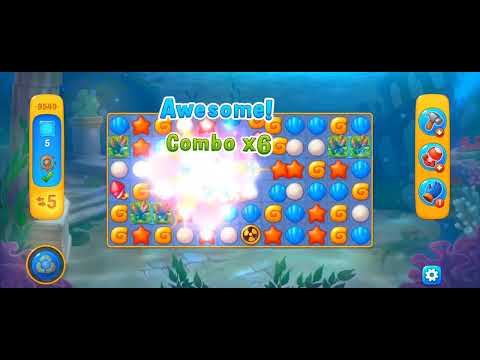 Fishdom Easy Levrl 9549 (No Boosters) @choraelmin