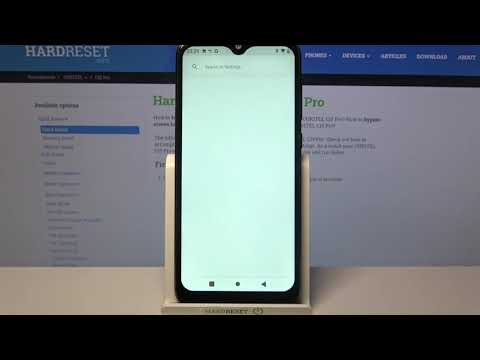 OUKITEL C15 Pro - How to Open Display Settings & Change Font Size