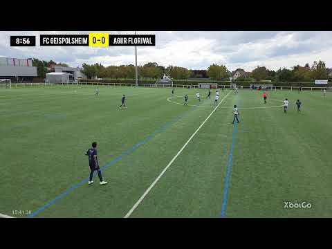 U14 R2 - FC GEISPOLSHEIM vs AGIIR FLORIVAL 2-7