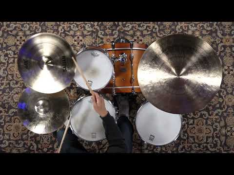 Used Sabian 16" AAX Dark Crash Cymbal - 1049g (U21608XC-1121225G)