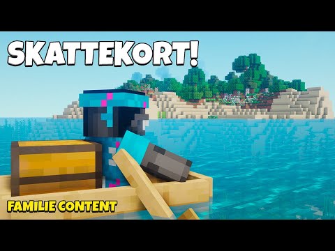 Vi Finder en HEMMELIG SKAT I Minecraft?!!!