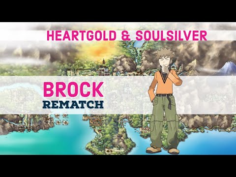 How to Rebattle Brock + Rematch - Pokemon HeartGold & SoulSilver