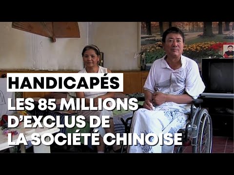 Why are disabled people excluded from Chinese society?