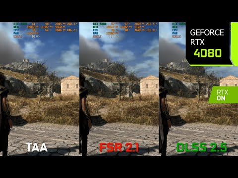 Forspoken | 1440p FSR 2.1 vs DLSS 2.5 Comparison | Ray Tracing | RTX 4080 | i7 10700F