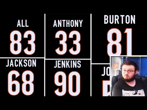 BENGALS FAN REACTS TO THE NEW CINCINNATI BENGALS ROOKIE JERSEY NUMBERS!!| THESE ARE EHHHH!!