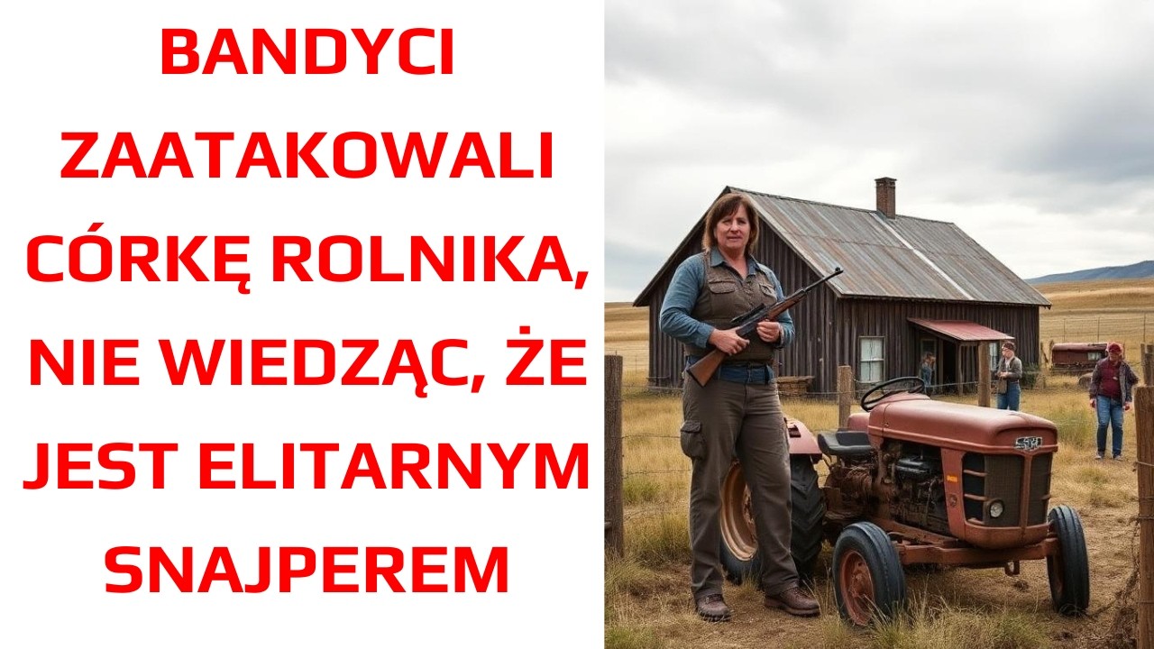 BANDYCI ZAATAKOWALI CÓRKĘ ROLNIKA, NIE WIEDZĄC, ŻE JEST ELITARNYM SNAJPEREM