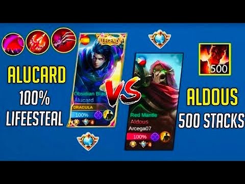When Top 1 Aldous Play Tournament Mode - Mobile Legends