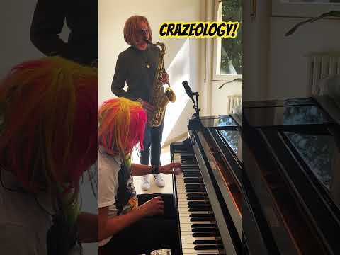 Crazeology with Claudio Filippini and Wigs 😁 #jazz #saxophone #music #crazyjazz #funnyjazz #parker