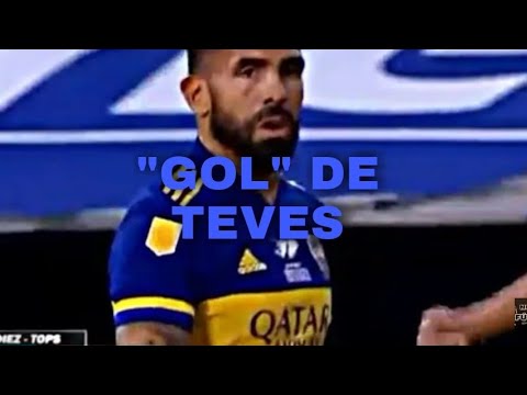 "GOL"de Tevez Boca juniors 1 Defensa y justicia 1 / la liga Profesional Argentina 2021