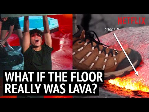 What Would Happen if the Floor Was Actually Lava? | Netflix