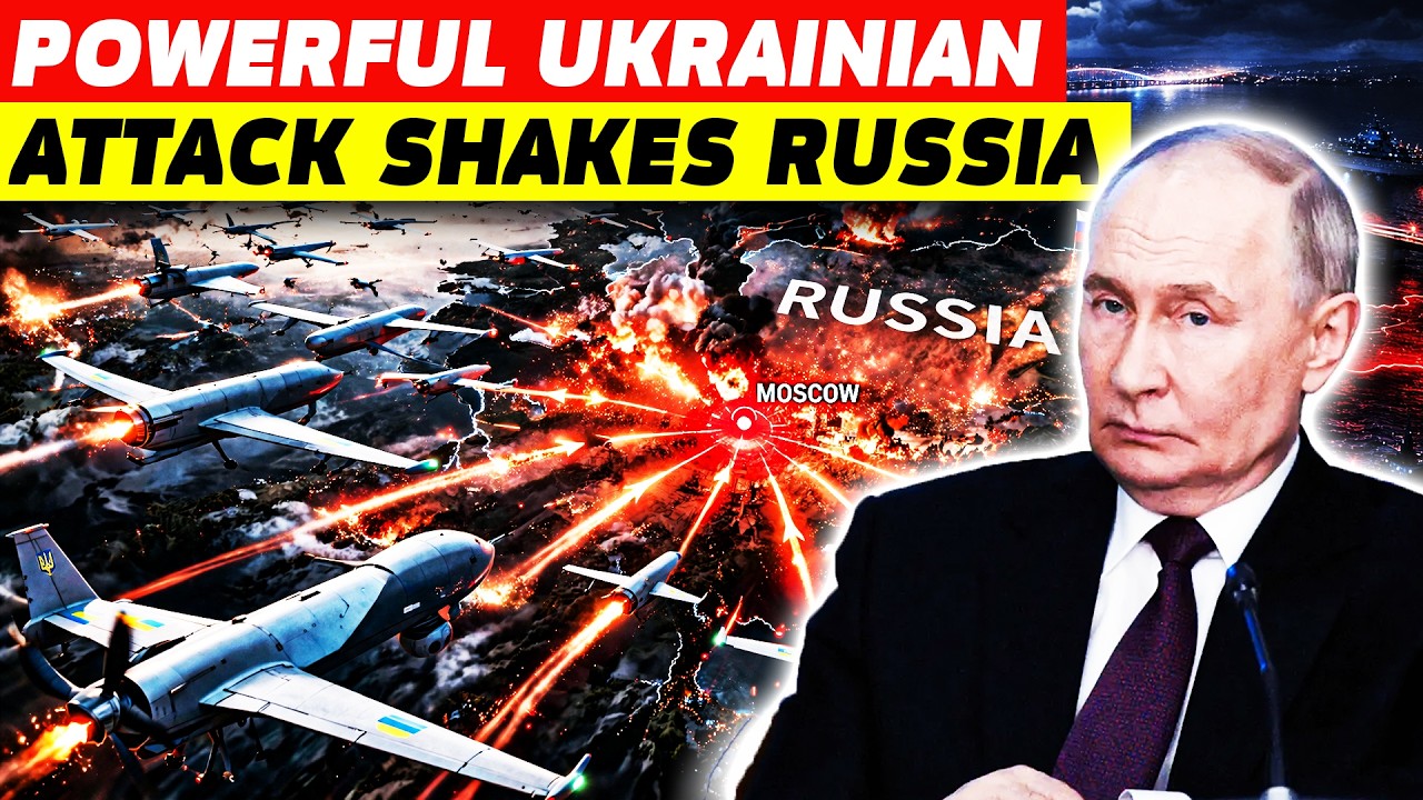 Crimea disaster for Russia! Ukraine takes control of the skies! A massive drone wave on Moscow!