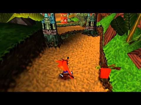 Crash Bandicoot 100% Walkthrough HD - Part 8: Jungle Rollers