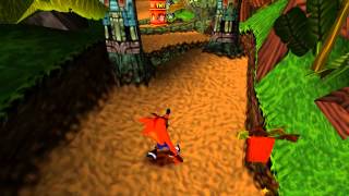 Crash Bandicoot 100% Walkthrough HD - Part 8: Jungle Rollers