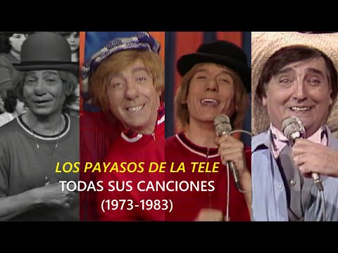 Los Payasos de la Tele | Todas sus canciones (1973-83) | Gaby, Fofó, Miliki, Fofito, Milikito y Rody