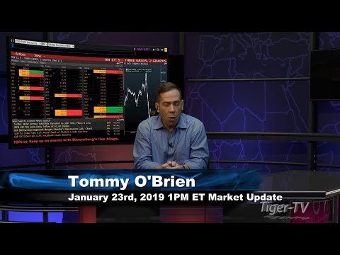 January 23rd 1PM ET Market Update with Tommy O'Brien on TFNN