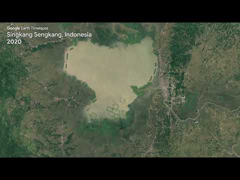 Singkang Sengkang, Indonesia - Earth Timelapse