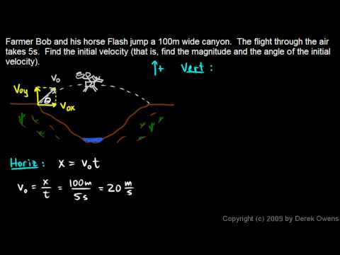 Physics 3.5.4b - Projectile Practice Problem 2