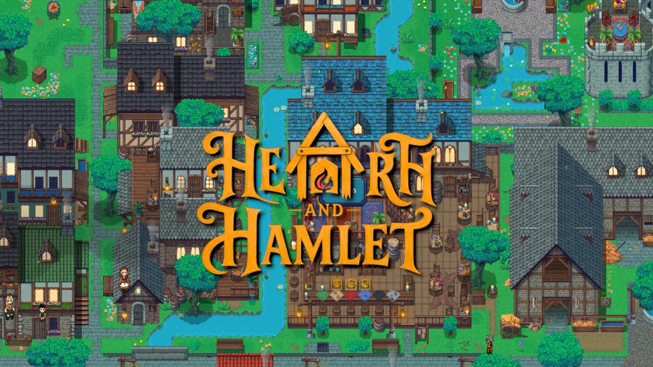City Builder MEDIEVAL muy INTERESANTE - HEARHT AND HAMLET