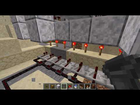 Minecraft: Redstone- Schaltung (beta ) plus und minus
