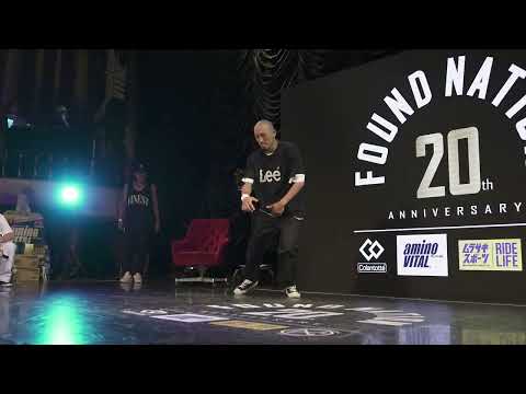 KOSSY [TOPROCK JUDGE SHOWCASE] // FN JAM 2022 - FOUND NATION 20TH ANNIVERSARY -