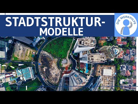 Urban structure models - circular model, sector model, multi-core model simply explained - Econom...