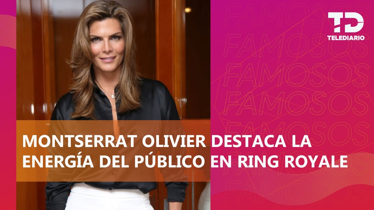 “Me aventaron ahí al ruedo”: Montserrat Olivier tras conducir Ring Royale