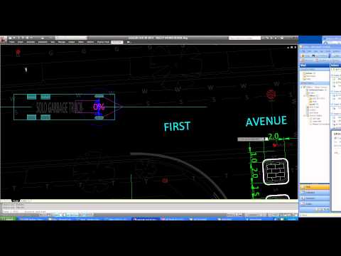 AutoTRACK Issue with AutoCAD 2012 - Object unable to be edited and/or moved.avi
