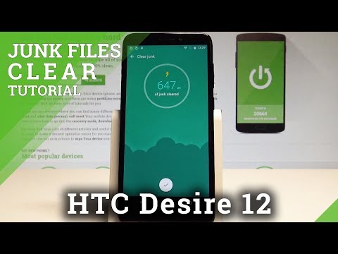 How to Clean Junk on HTC Desire 12 - Remove Trash Files |HardReset.Info