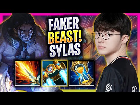 FAKER IS A BEAST WITH SYLAS! - T1 Faker Plays Sylas MID vs Ahri! | Season 2025