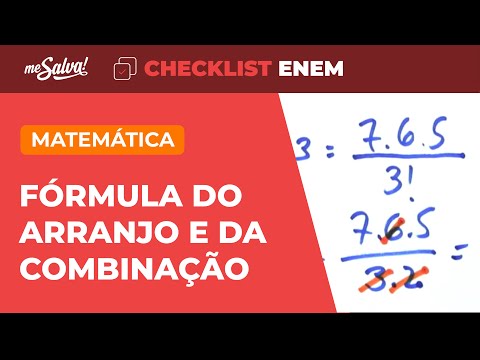 Análise Combinatória: Exercícios - Matemática | Checklist ENEM | Me Salva!