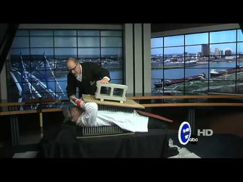 Why a bed of nails doesn't hurt