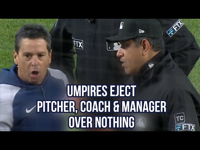 Umpires Eject the Blue Jays for nothing, a breakdown