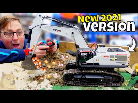 An RC Digger For Grown Ups! New for 2021 - Huina 1594