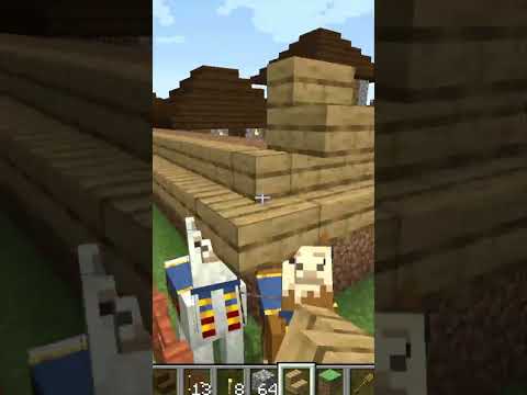I build Small Village in Minecraft Creative mode 2023 Day 699 #shorts