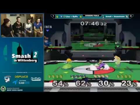SiW2 - Liva + KaPe Vs. Konati + Strawstream - Winners Finals - Melee Doubles