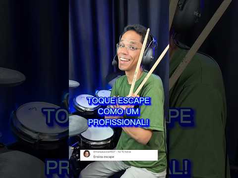 Aprenda a tocar Escape do Renascer Praise na bateria (Passo a Passo)!