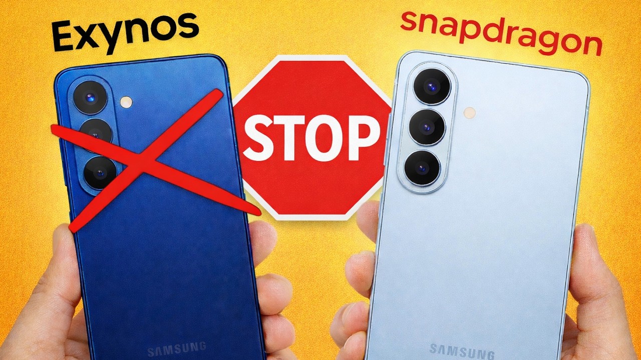 SAMSUNG GALAXY S26 con EXYNOS es un PROBLEMA