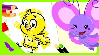 Galinha Pintadinha Mini - Pintura Mágica - Pintinho Amarelinho