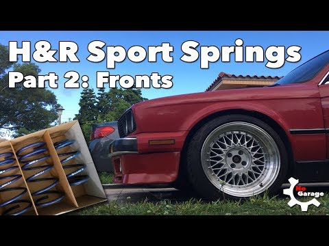 E30 Lowering Springs Installation Part 2 - Front