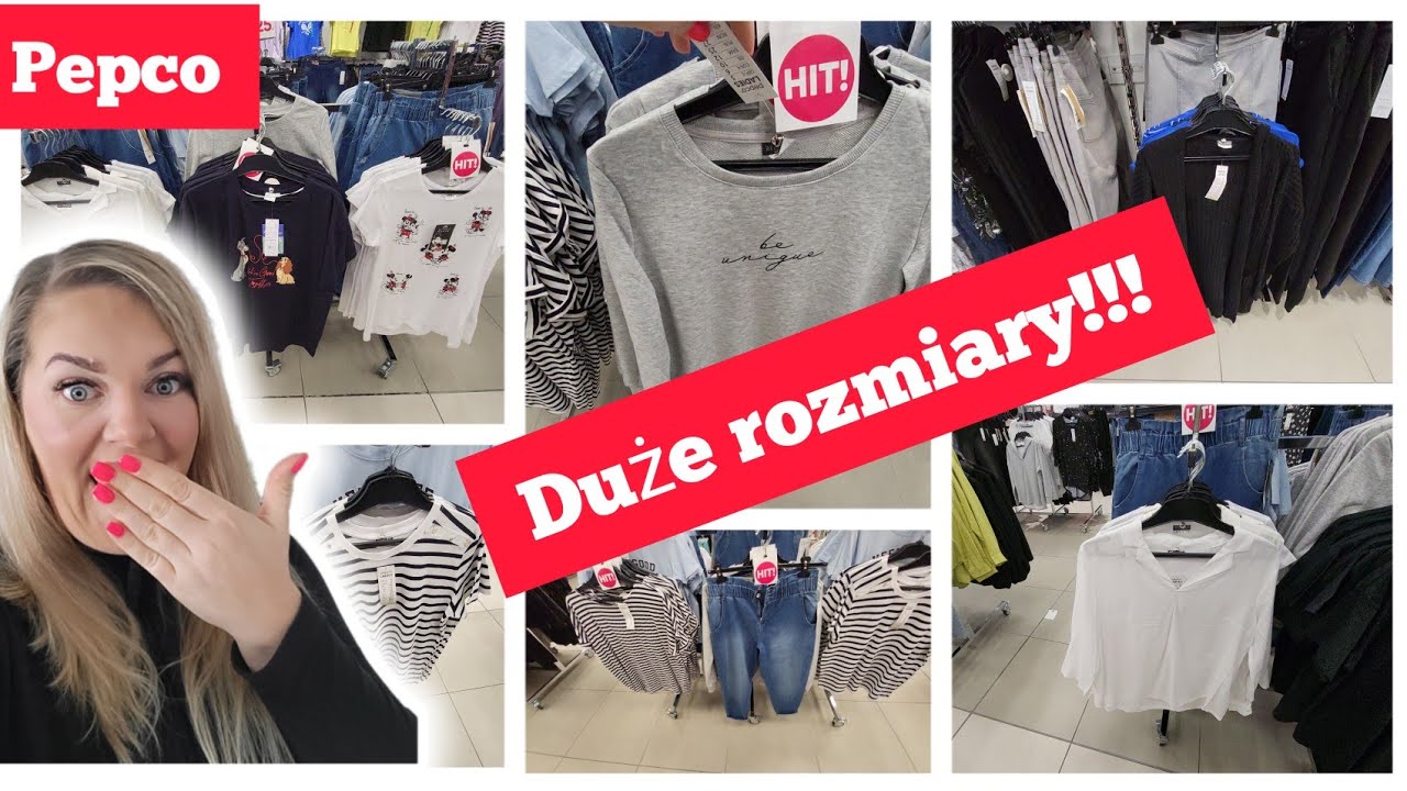 PEPCO CUDOWNE NOWOŚCI ‼️‼️ DUŻE ROZMIARY MODA DAMSKA NOWY PRZEGLĄD PÓŁEK