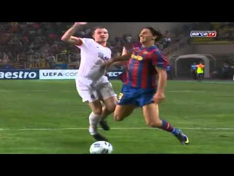 FC Barcelona UEFA Super Cup Winners 2009 vs Shakthar Donetsk 1 0