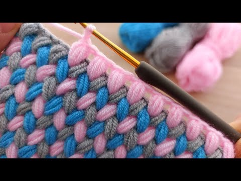Super Easy Knitting Crochet 🤍🤍🤍