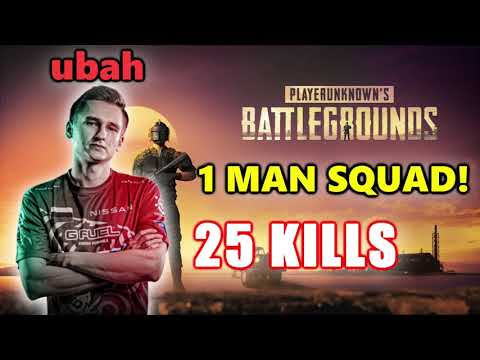 FaZe ubah - 25 KILLS - 1 MAN SQUAD! - M416 + Mini14 - PUBG