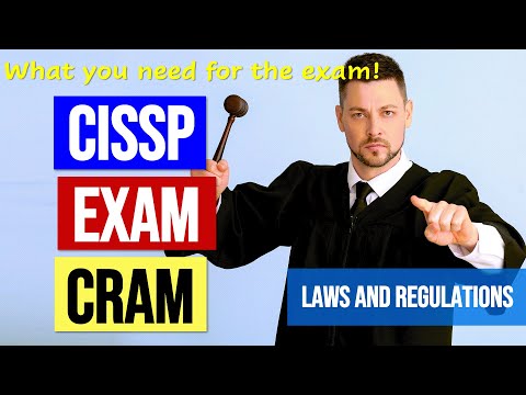 CISSP Exam Cram Laws and Regulations CISSP 2021