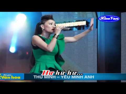 Karaoke Yeu minh anh - Thu Minh
