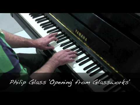 Philip Glass Tutorial - Playing 3 against 2 - Paul Barton, piano