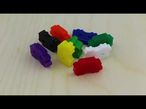 Acrylic Train, Caboose, Black video