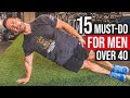 💦15 MUST-DO Fitness Exercises for Men Over 40 & Beyond
