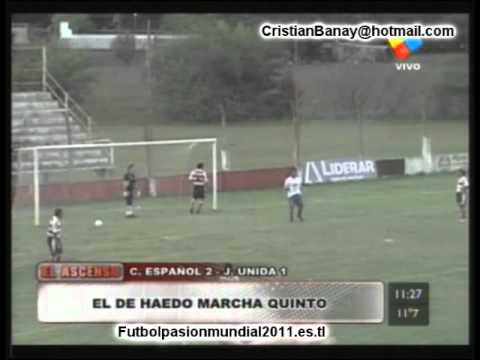 Centro Español 2 Juventud Unida 1 Primera D 2010-11 Los goles